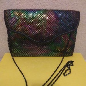 Vintage 1980s sequin studio 54 crossbody purse bag clutch